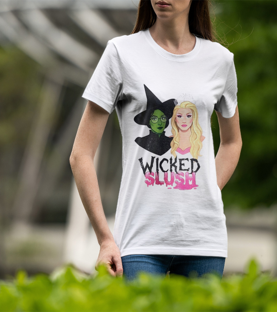 Wicked Slush Elphaba Glinda Disney Noobz T-Shirt