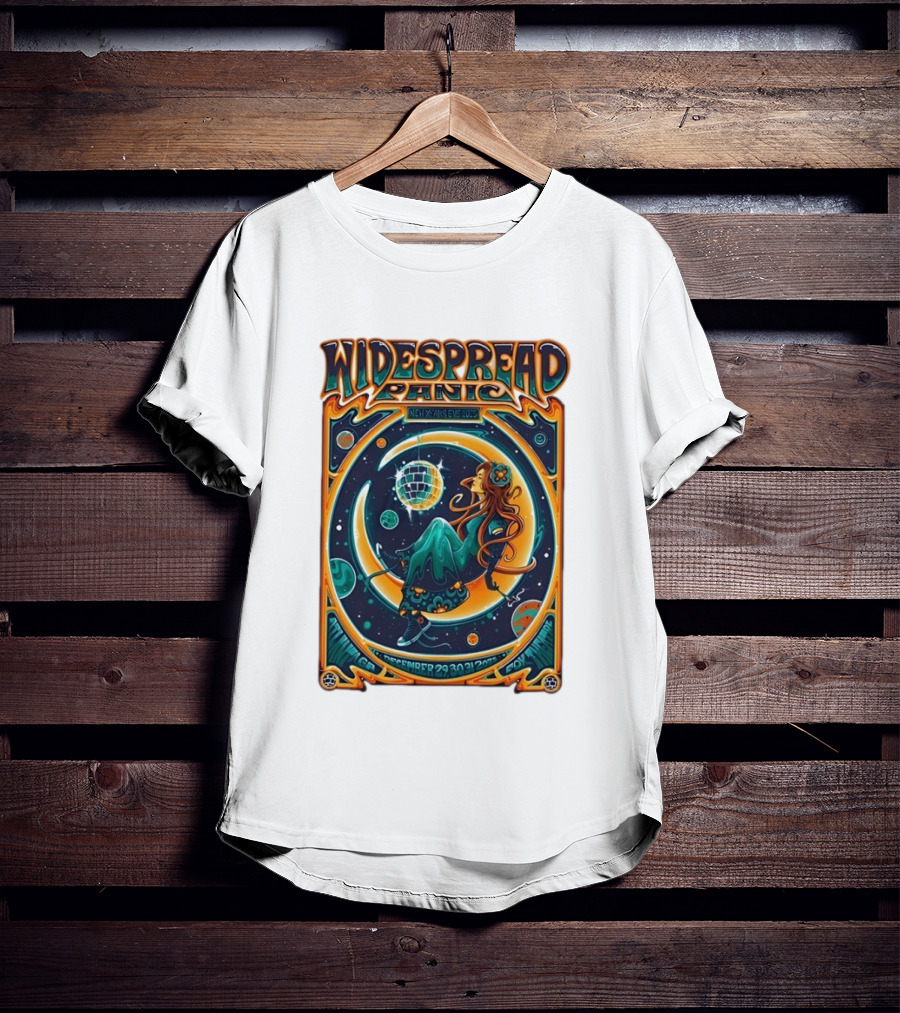 Widespread Panic New Year's Eve 2025 Fox Theatre Atlanta Dec 29 31 T-Shirt