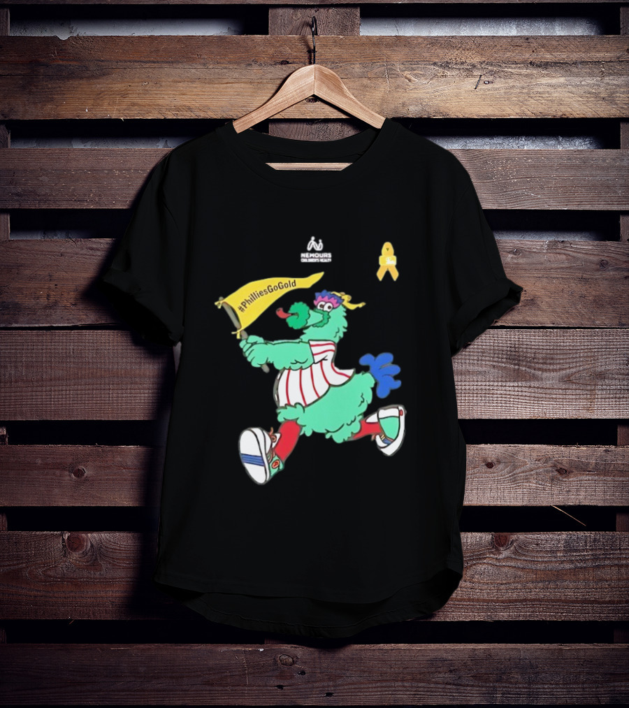 Nemours Childhood Partnership With Philadelphia Phillies #PhilliesGoGold T-Shirt