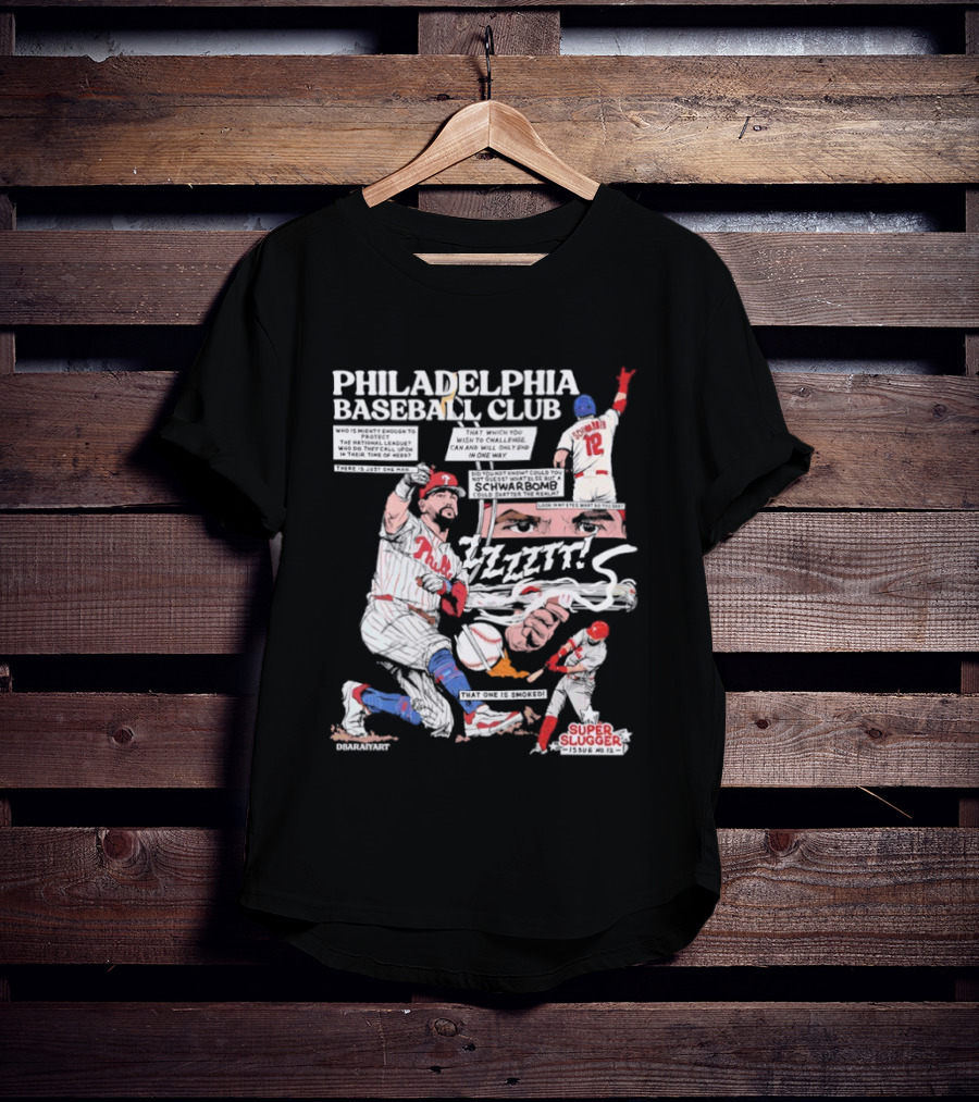 Philadelphia Baseball Club Schwarbomb Super Slugger T-Shirt