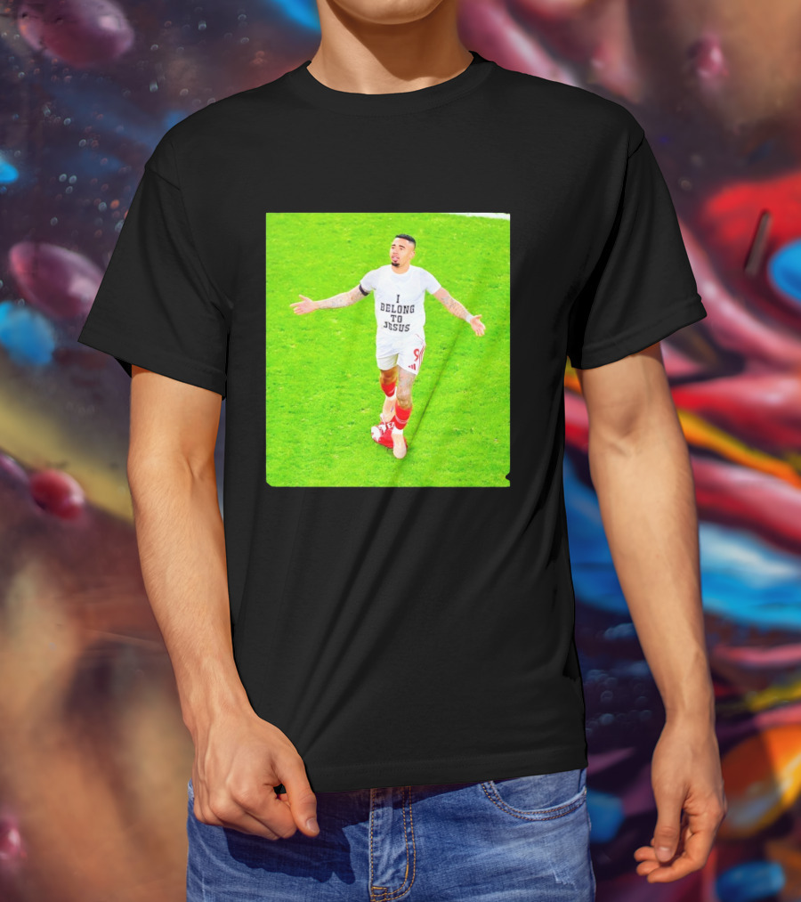 Gabriel Jesus I Belong To Jesus Arsenal FC T-Shirt