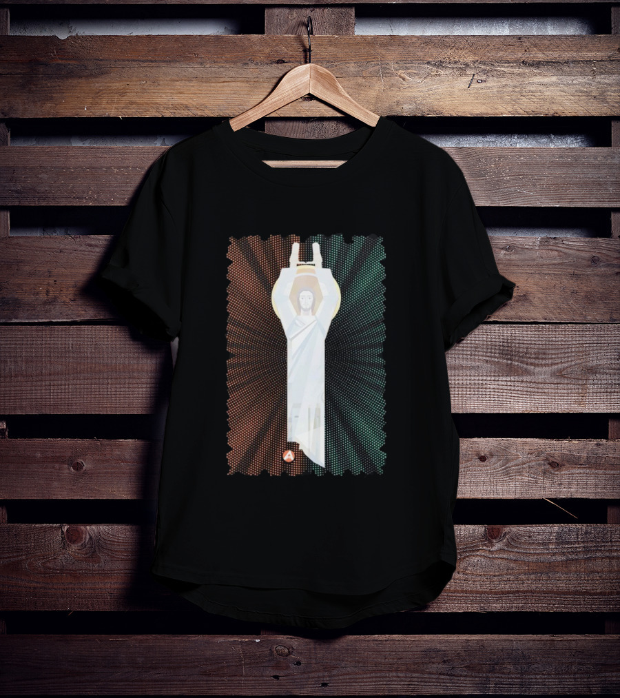 Touchdown Jesus Miami Hurricanes Fan T-Shirt