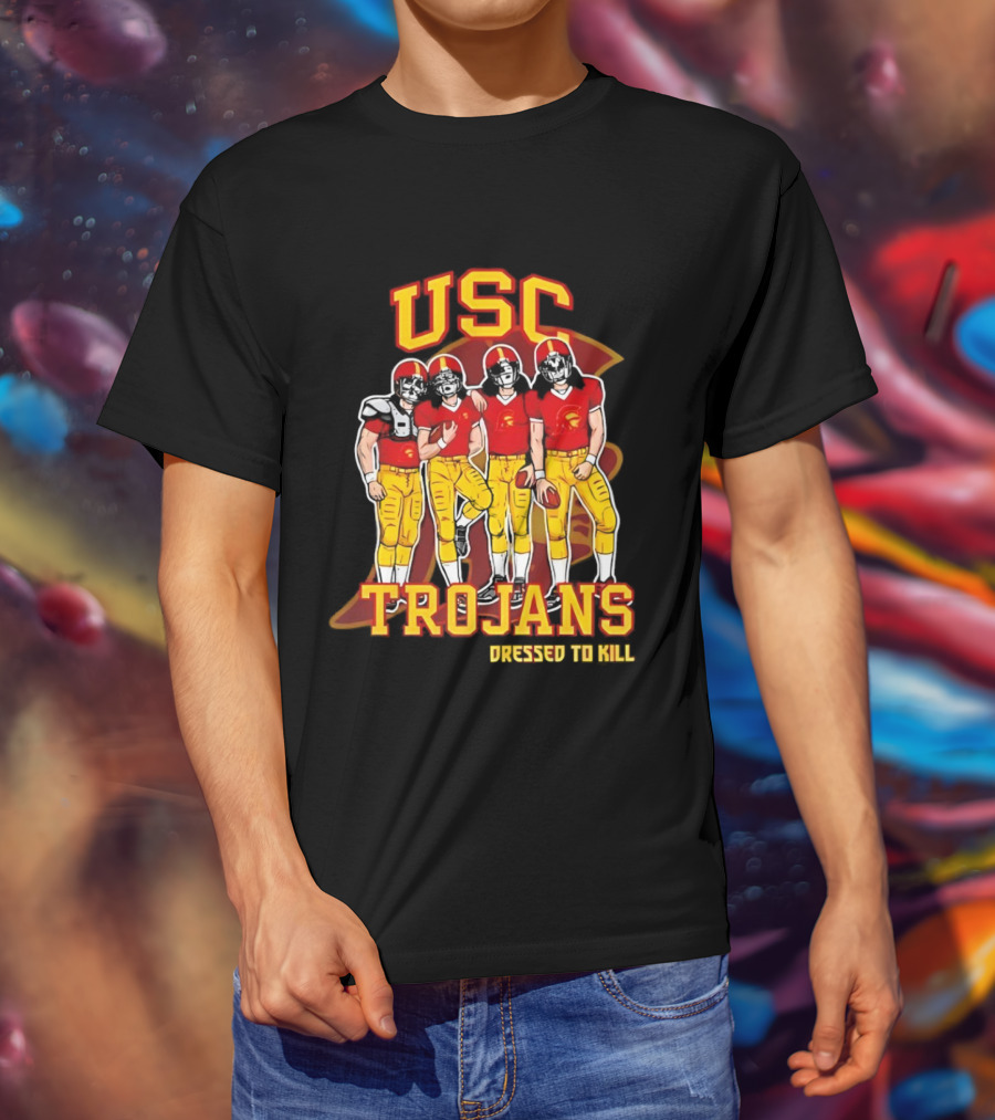USC Trojans Football Dressed To Kill T-Shirt