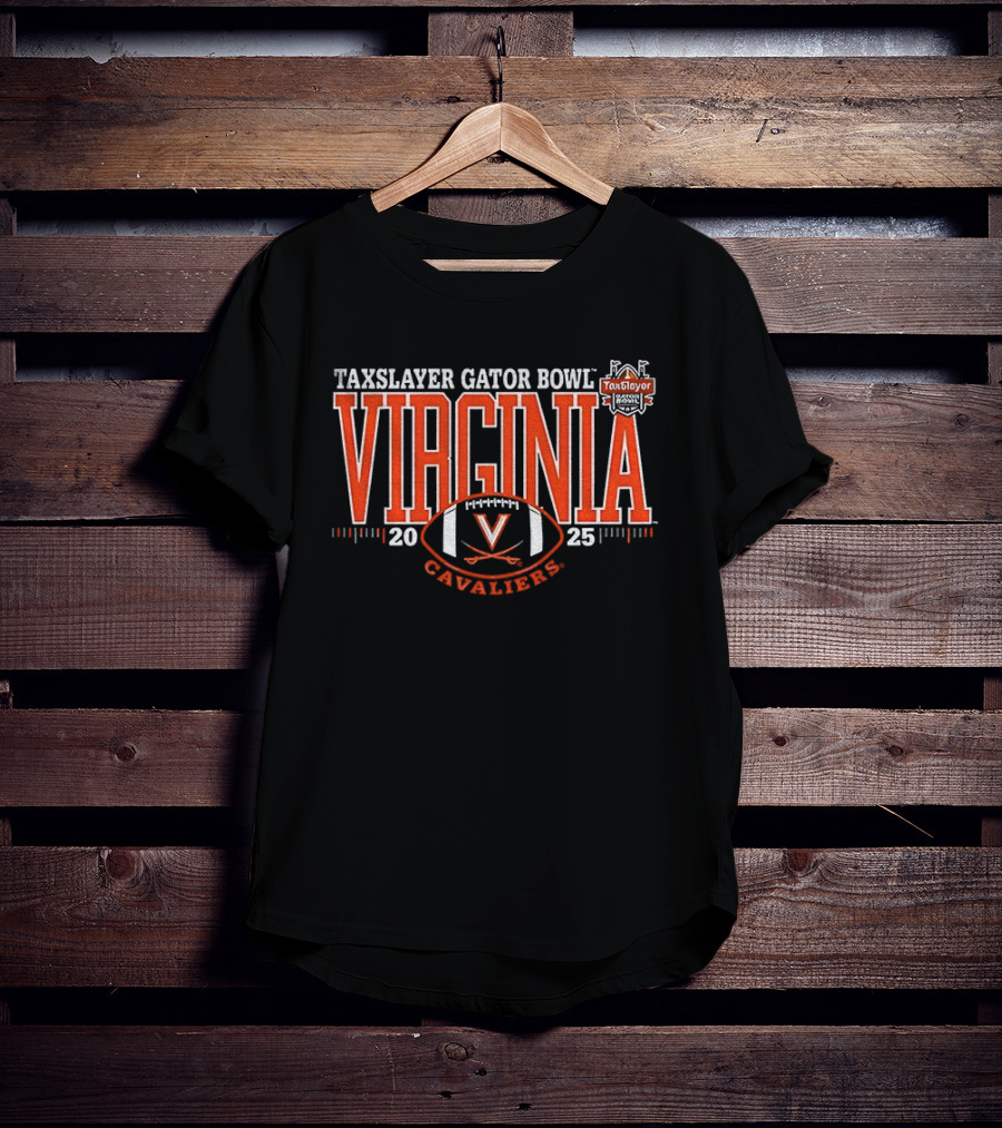Virginia Cavaliers 2025 TaxSlayer Gator Bowl T-Shirt