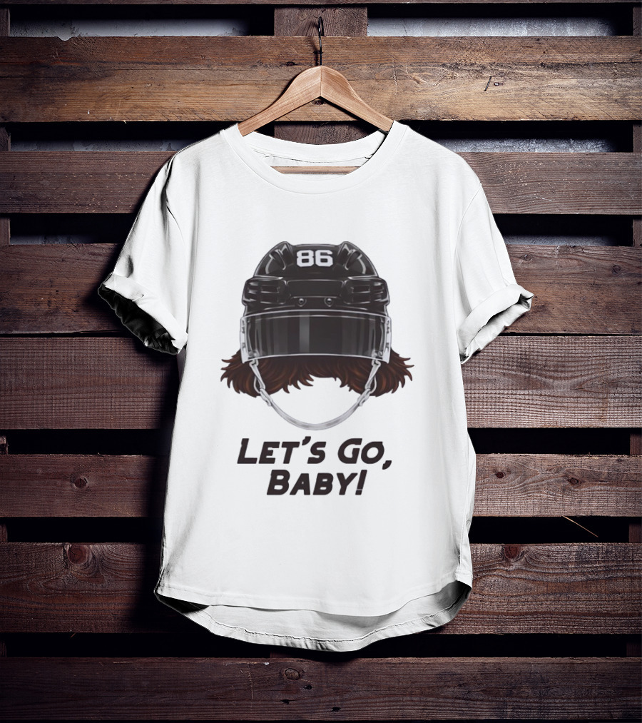Jack Hughes Let’s Go Baby New Jersey Devils Hockey T-Shirt