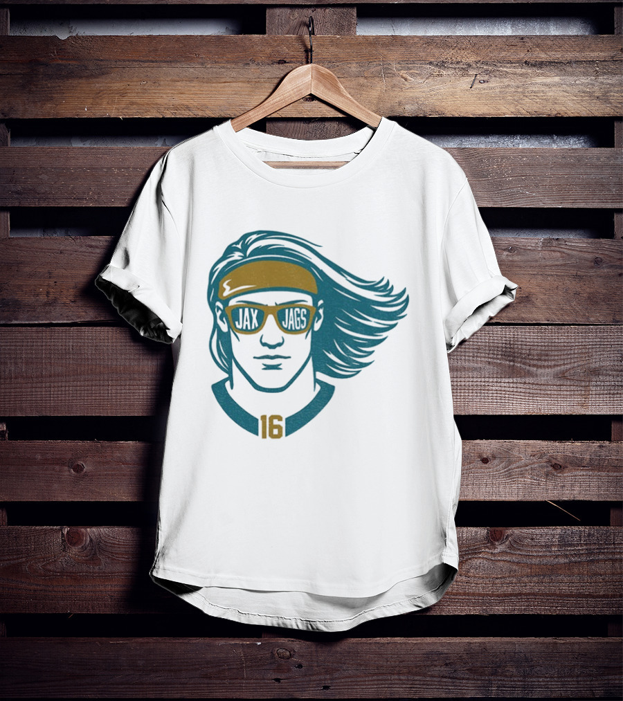 Trevor Lawrence Jax Jags Football Cartoon 16 T-Shirt