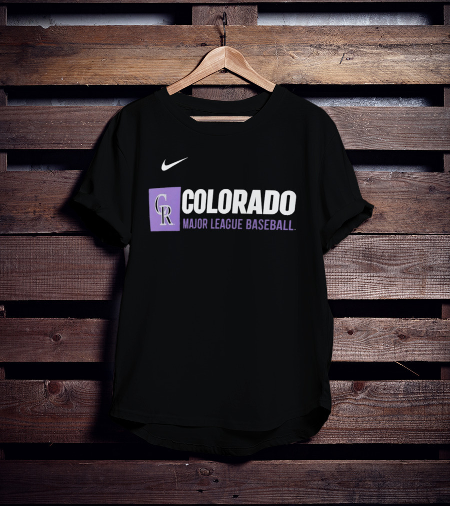 Nike Colorado Rockies CR Major League Baseball T-Shirt