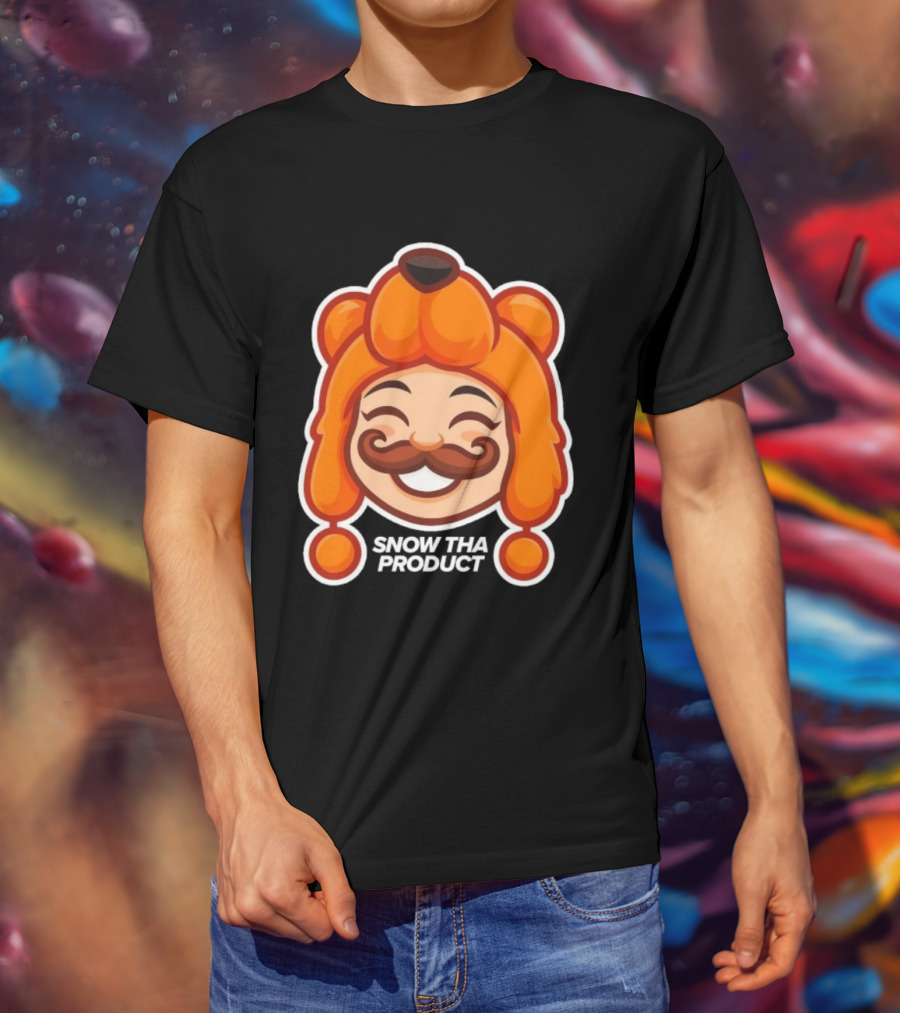 Snow Tha Product Everydaydays Mustache Bear Hat T-Shirt