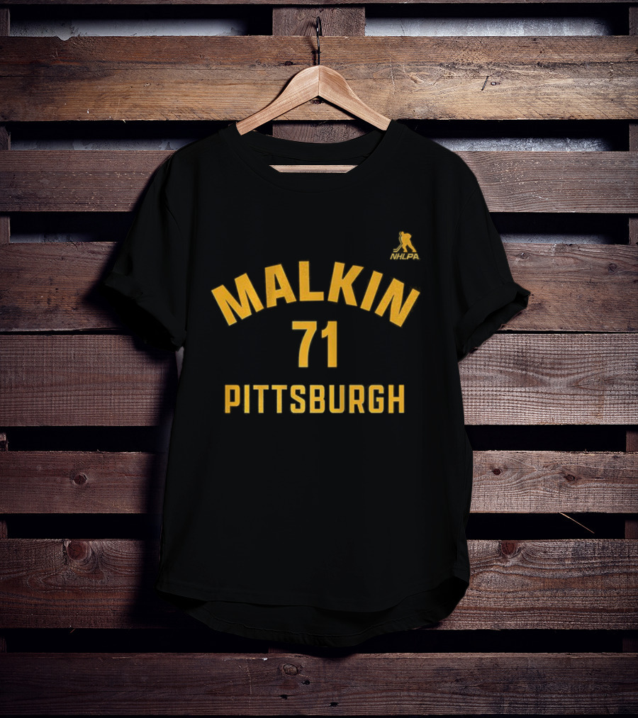 Malkin 71 Pittsburgh Penguins Ice Hockey Fan Gear T-Shirt