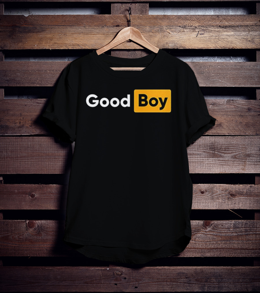 Good Boy Parody Block T-Shirt