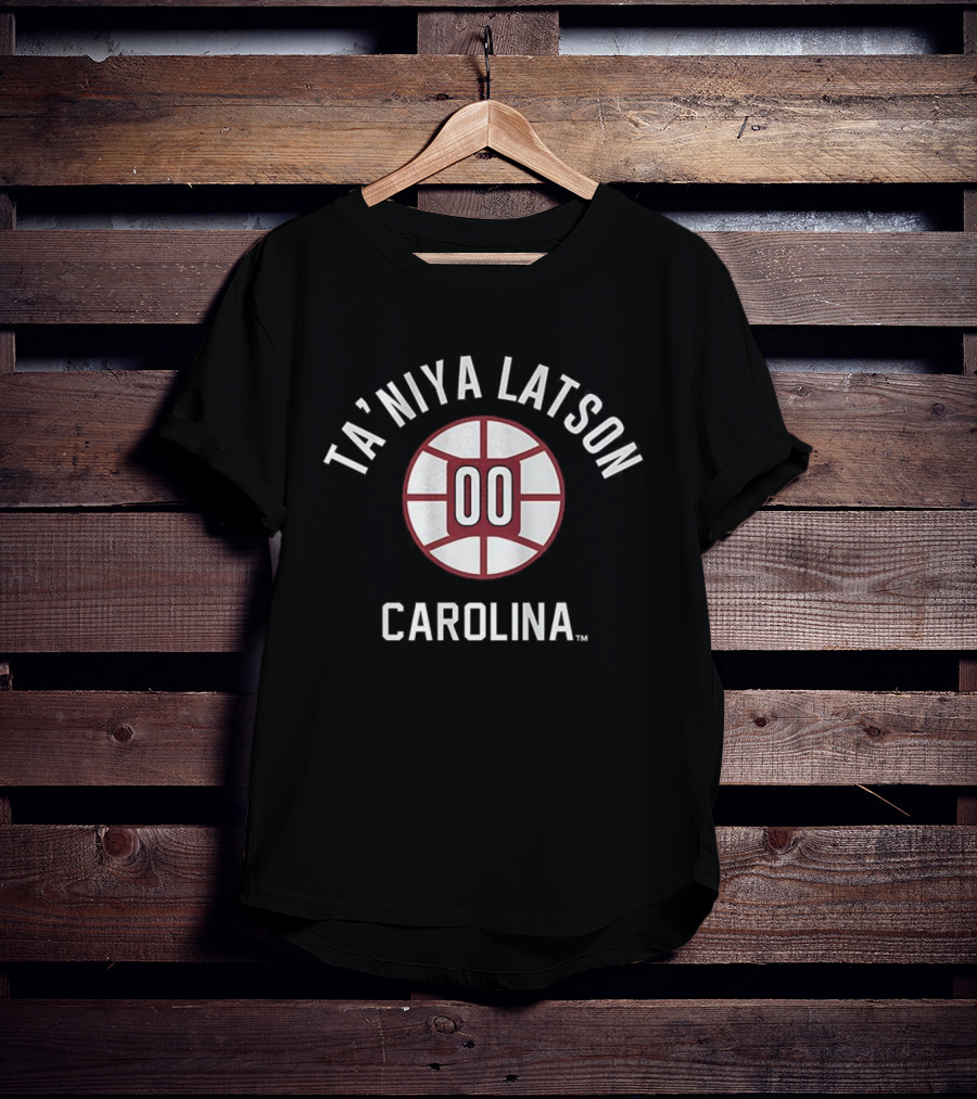 Ta'niya Latson Carolina 00 Basketball Ball T-Shirt
