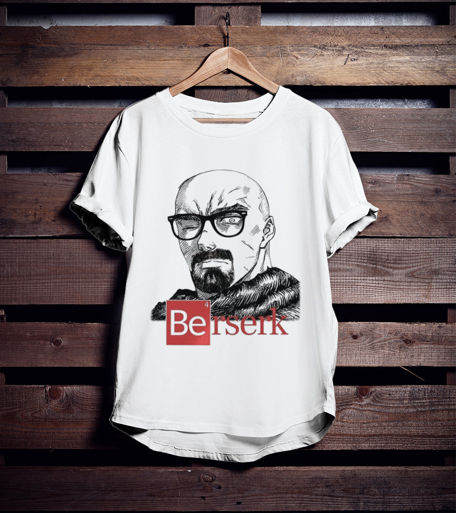 Berserk Anime Breaks Bad Inspired Fusion T-Shirt