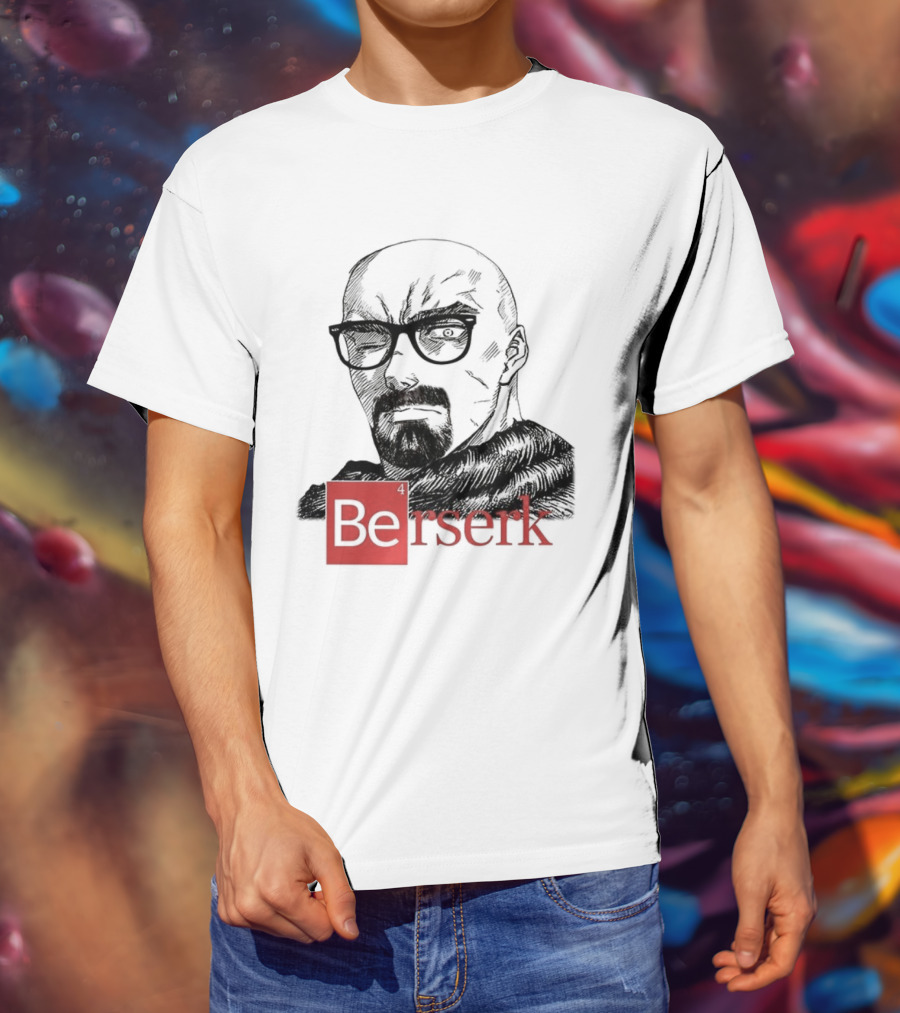 Berserk Anime Breaks Bad Inspired Fusion T-Shirt