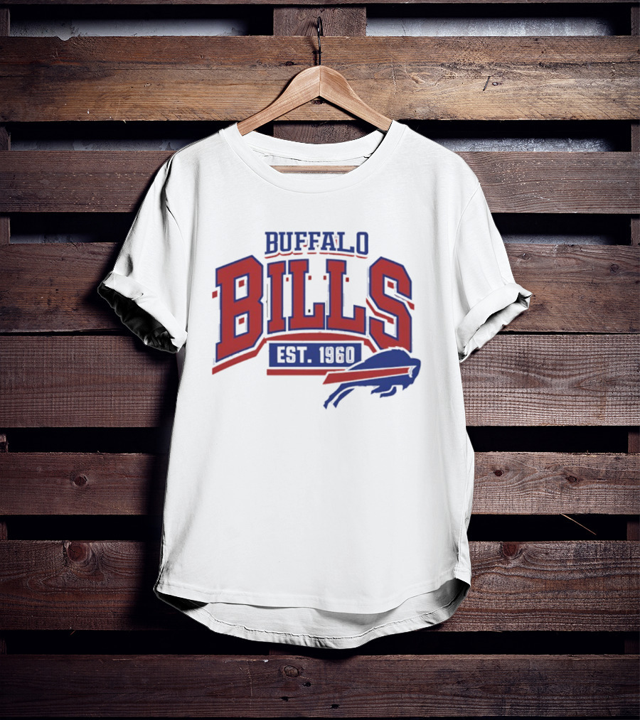 Buffalo Bills Est 1960 NFL Football Team T-Shirt