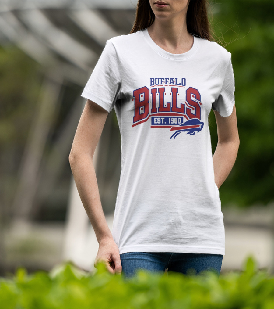 Buffalo Bills Est 1960 NFL Football Team T-Shirt