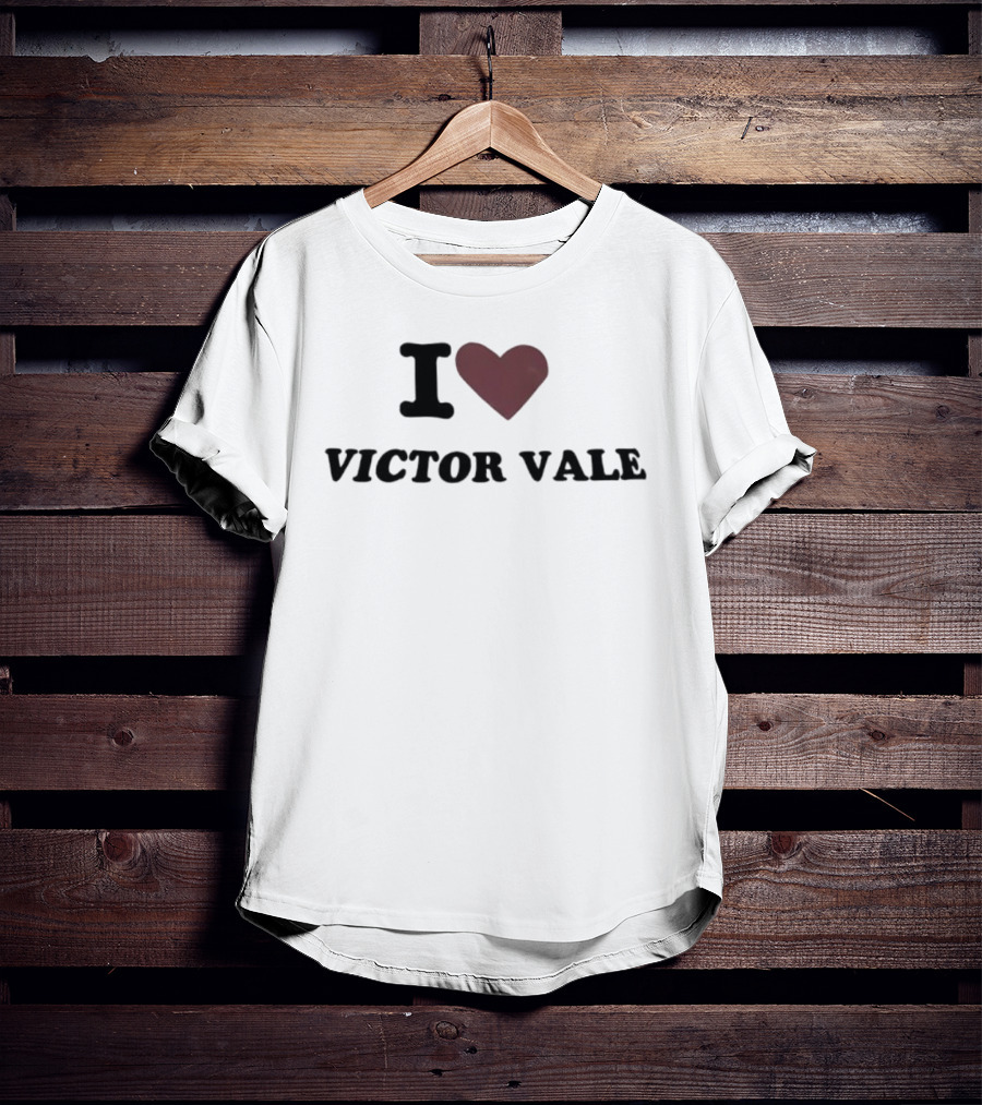 I Love Victor Vale Fan Apparel Literary Reference T-Shirt