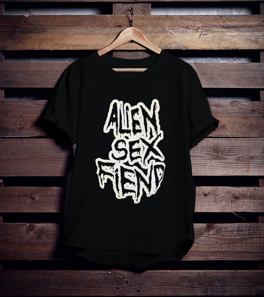Alien Sex Fiend Bold Dripping T-Shirt