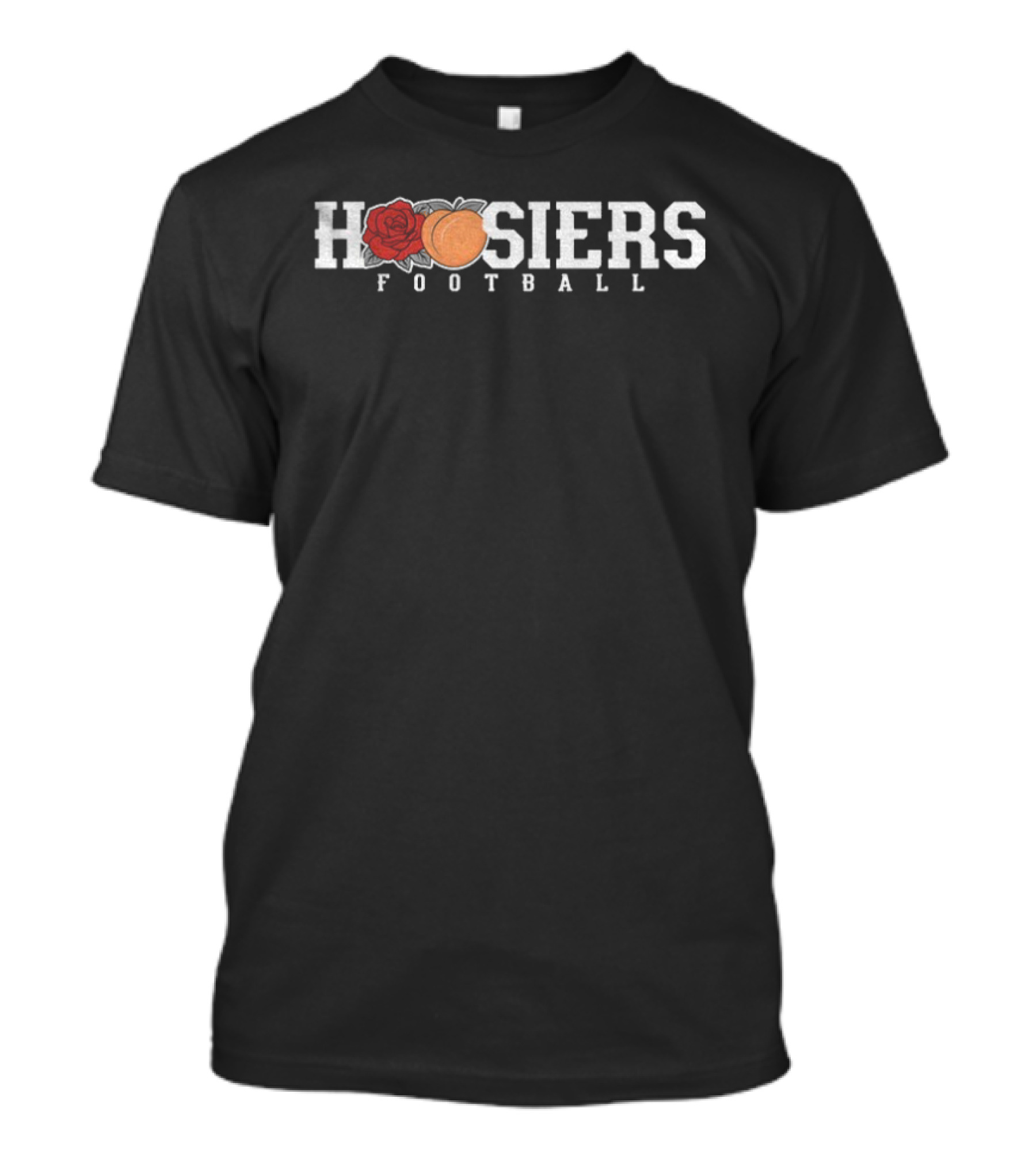 Indiana Hoosiers Football Bowl Game Rose Peach T-Shirt