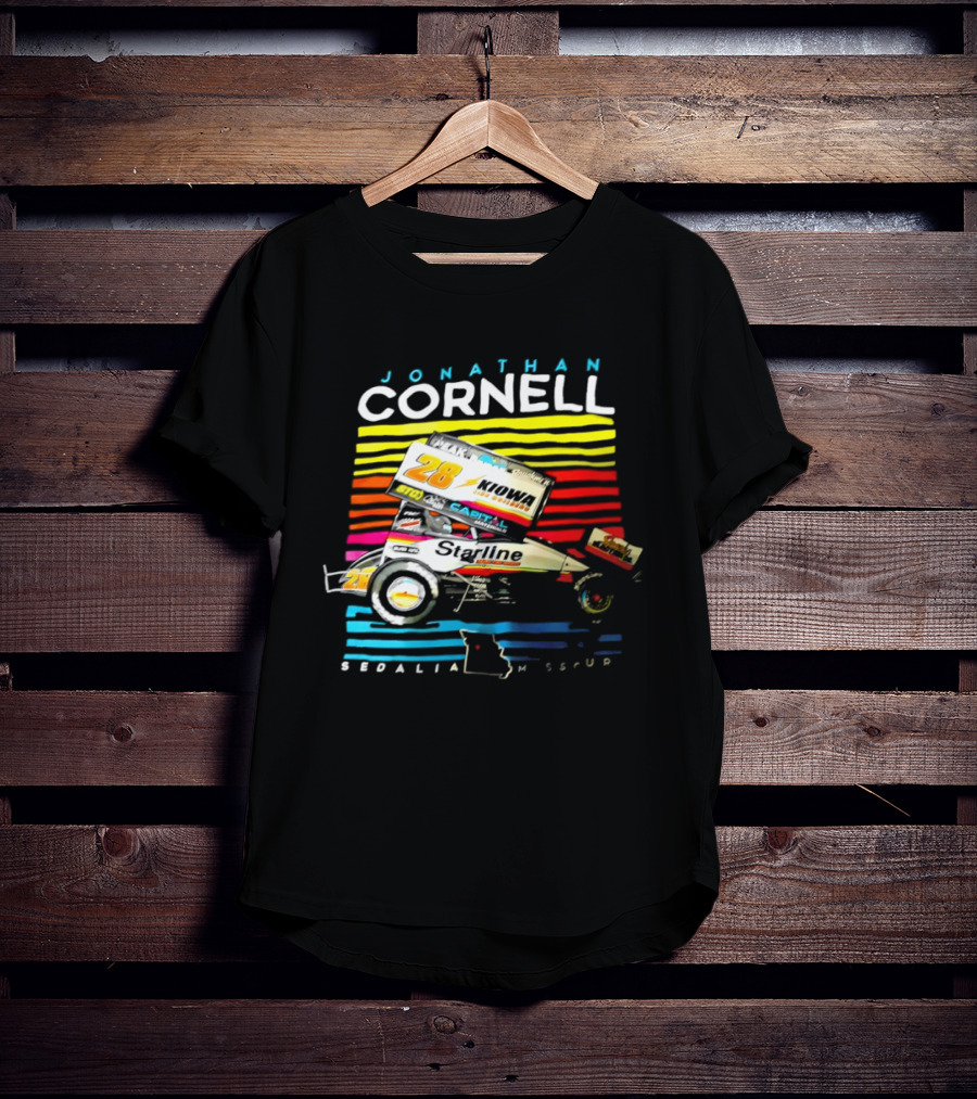 Jonathan Cornell Sedalia Missouri Kiowa Starline Car T-Shirt