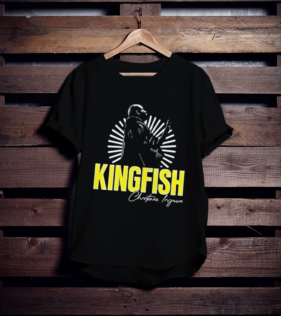 Kingfish Christone Ingram Blues Guitarist Iconic T-Shirt