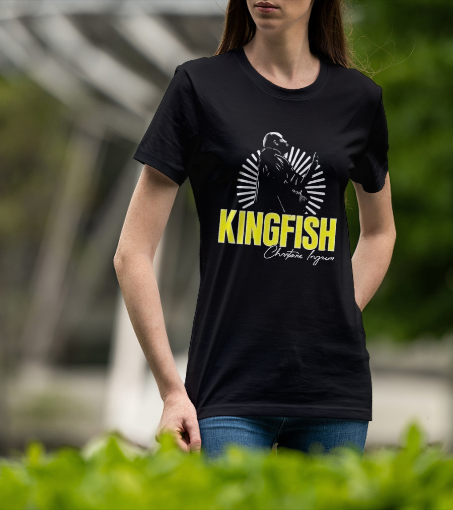 Kingfish Christone Ingram Blues Guitarist Iconic T-Shirt