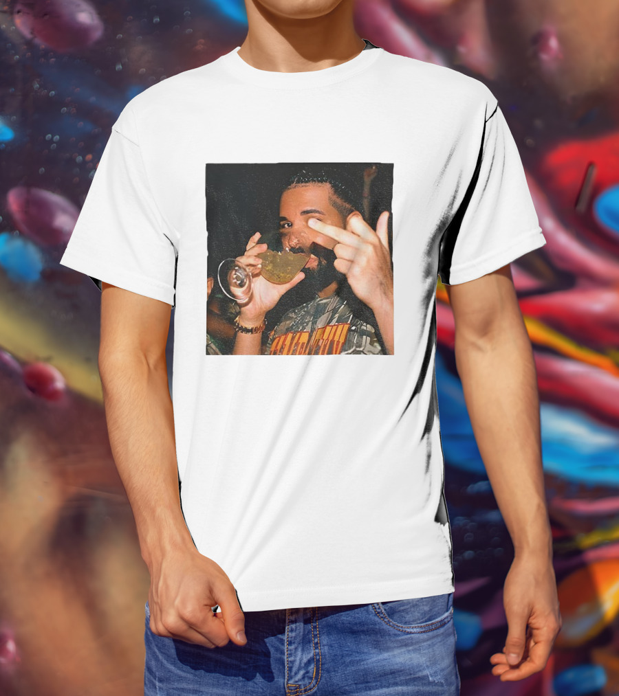 Drake Middle Finger Iceman Album 2025 T-Shirt