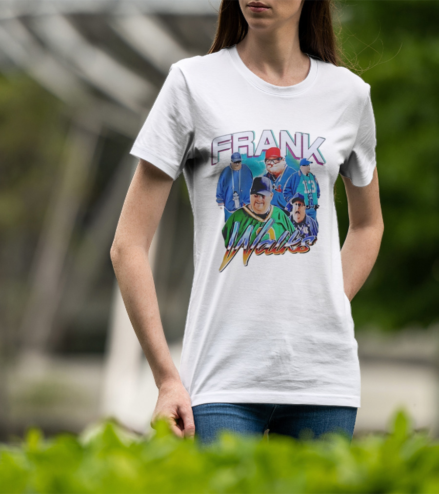 Frank Fleming Walks Coach Baseball Football Sports Fan Moments T-Shirt