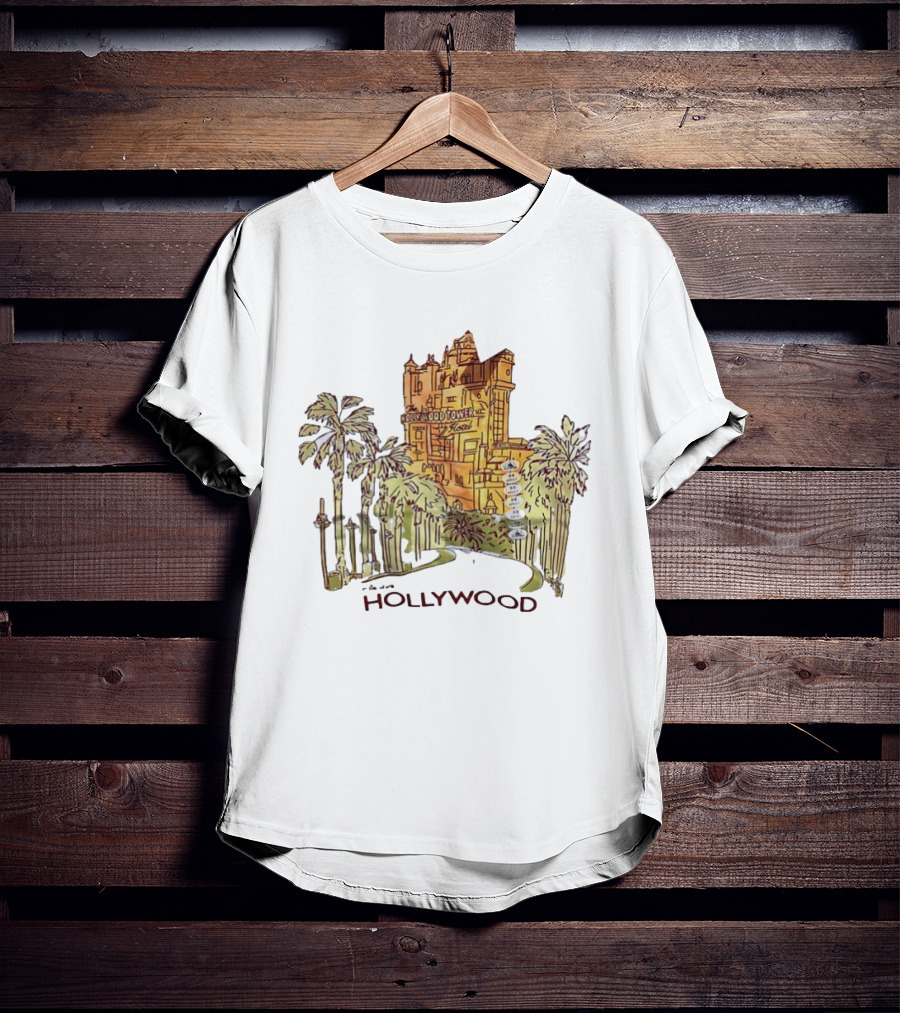The Hollywood Tower Hotel Disney's Hollywood Studios California Adventure T-Shirt