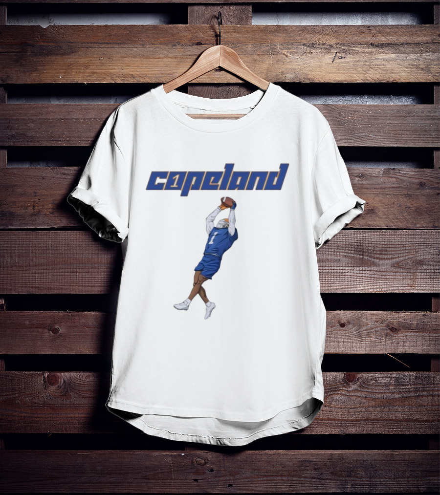 Copeland 1 Florida Gators Football Player Catch T-Shirt