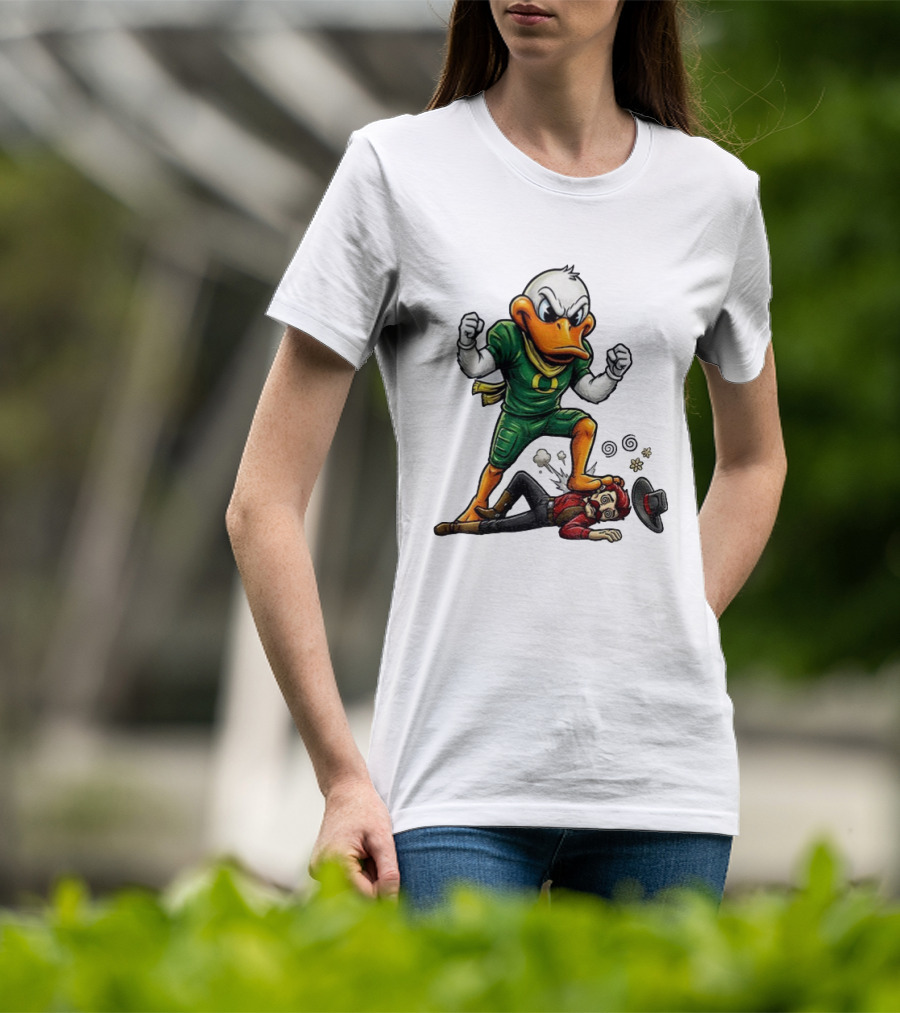 Oregon Ducks Defeat Texas Tech Orange Bowl Champs Victory T-Shirt