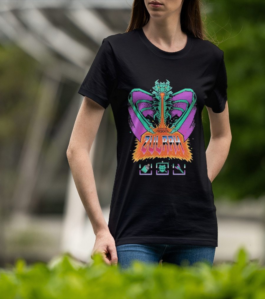 Zulrah Scape Ink Presents Retro Color Burst T-Shirt