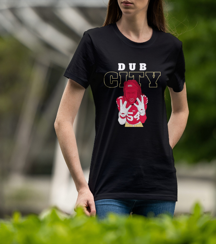 Dub City Fred Warner San Francisco 49ers T-Shirt