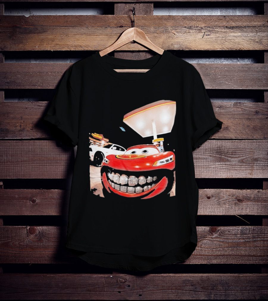 Cars Lightning McQueen Grills Radiator Springs Charger T-Shirt