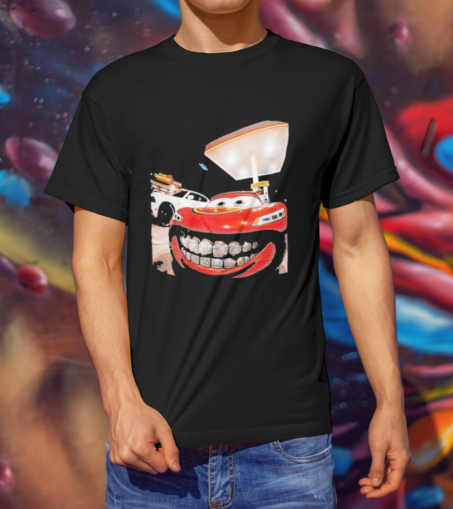 Cars Lightning McQueen Grills Radiator Springs Charger T-Shirt