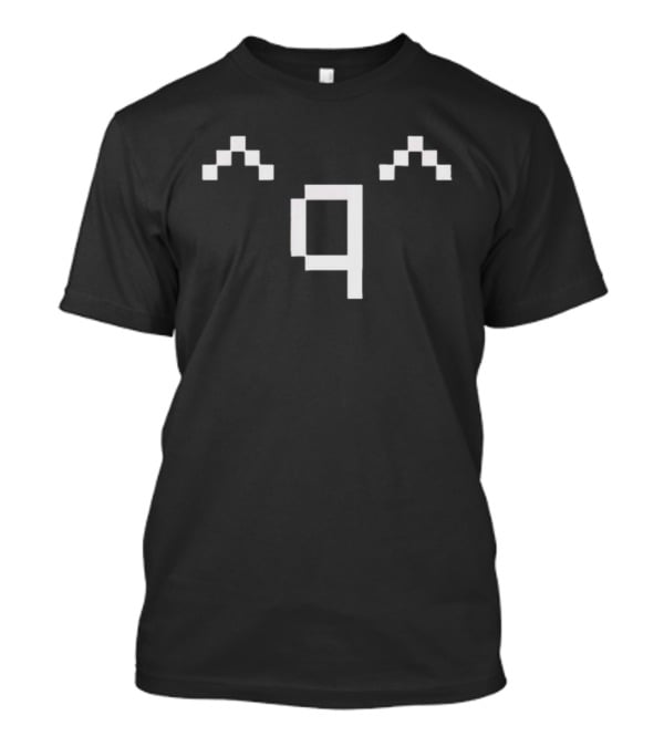Flavor Foley Bloody Love Pixelated Minimalist T-Shirt