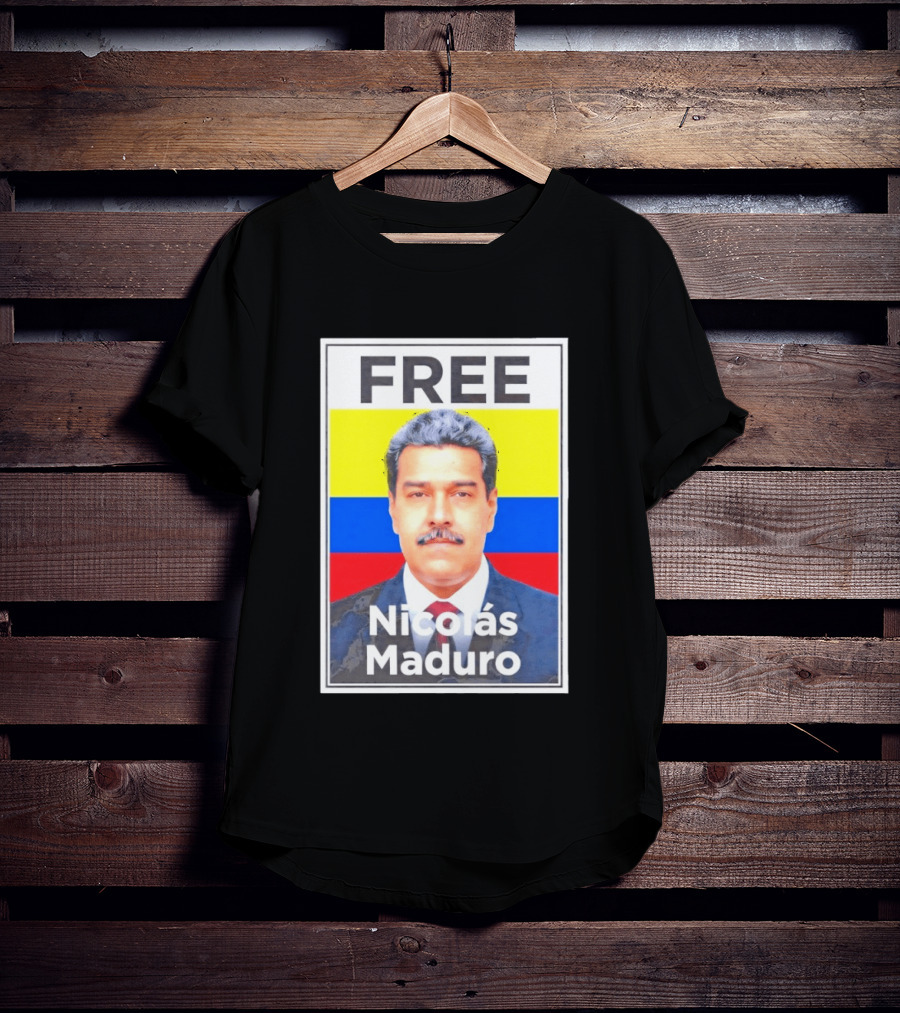 FREE Nicolás Maduro Venezuela Flag Political T-Shirt