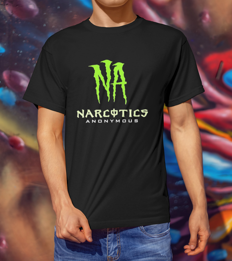 NA Narcotics Anonymous Monster Energy Style Collaboration T-Shirt