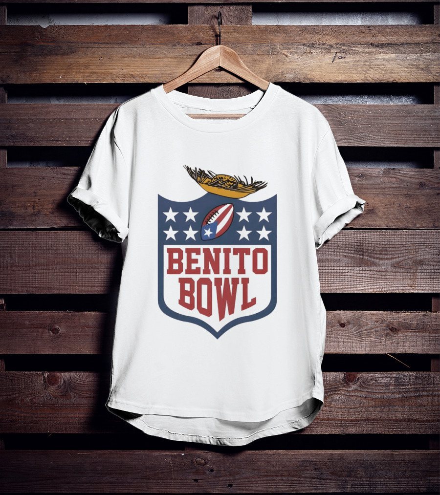 Benito Bowl Bad Bunny Puerto Rico LIX NFL Football 2026 T-Shirt