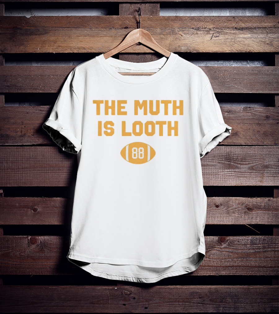 Pittsburgh Steelers Pat Freiermuth 88 The Muth Is Looth Football T-Shirt