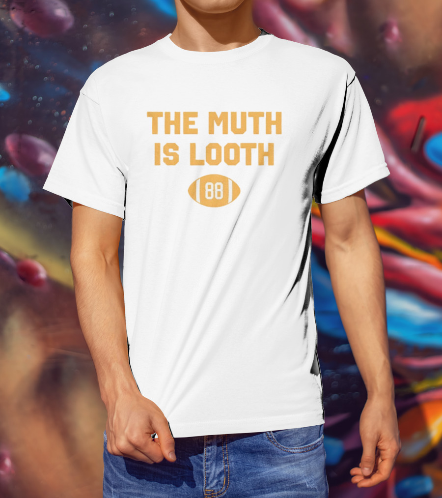 Pittsburgh Steelers Pat Freiermuth 88 The Muth Is Looth Football T-Shirt