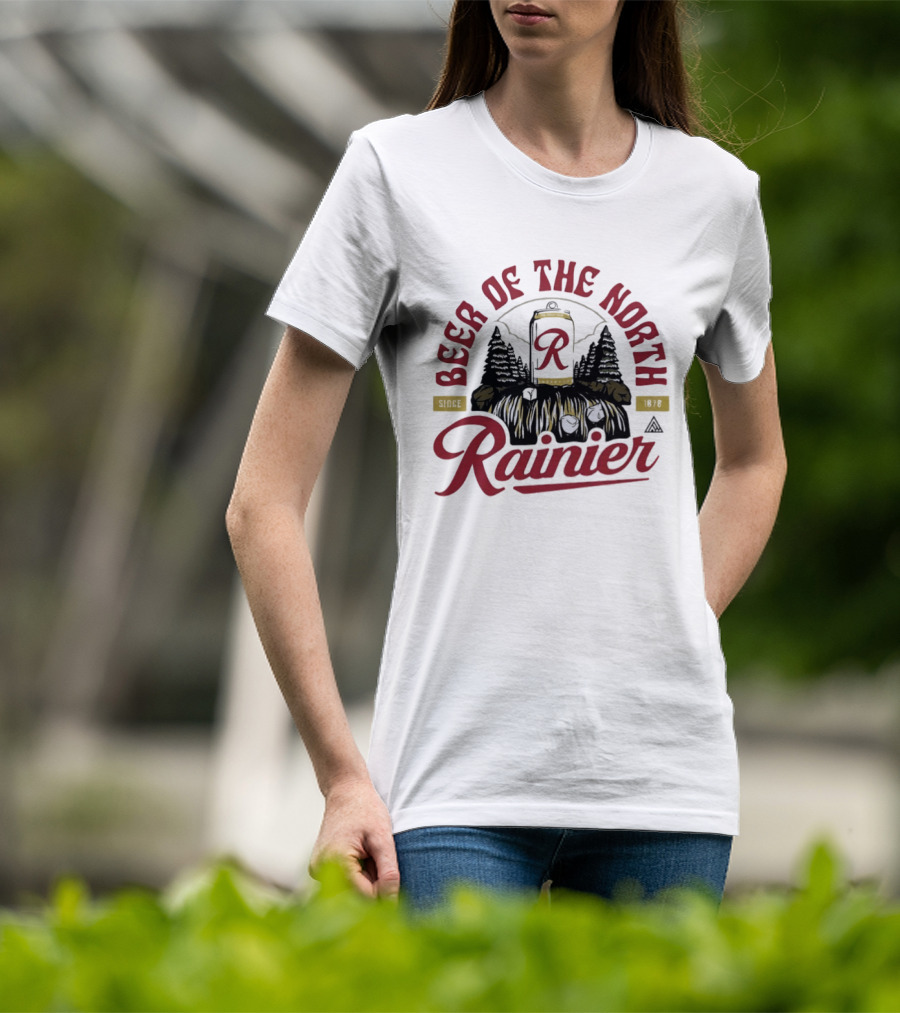 Rainier Beer Of The North Logo Since 1878 T-Shirt