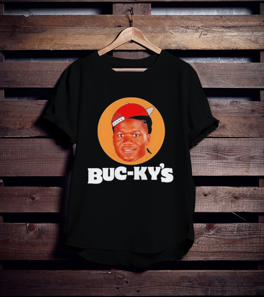 Buc Kys Bucky Irving Meme Tampa Bay Buccaneers Buc Ees T-Shirt