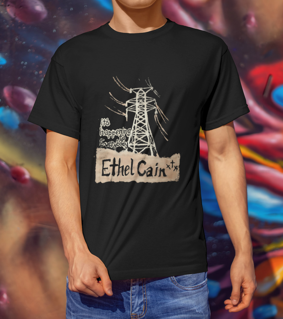 Ethel Cain It's Happening To Everybody Transmission Tower T-Shirt