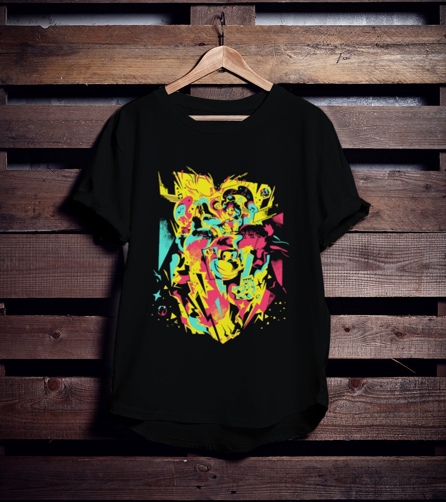 Donkey Kong Bananza Underground Adventure Retro Pop T-Shirt