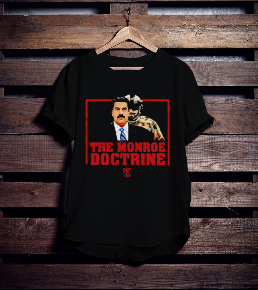 The Monroe Doctrine FC Political Icon With Eagle T-Shirt
