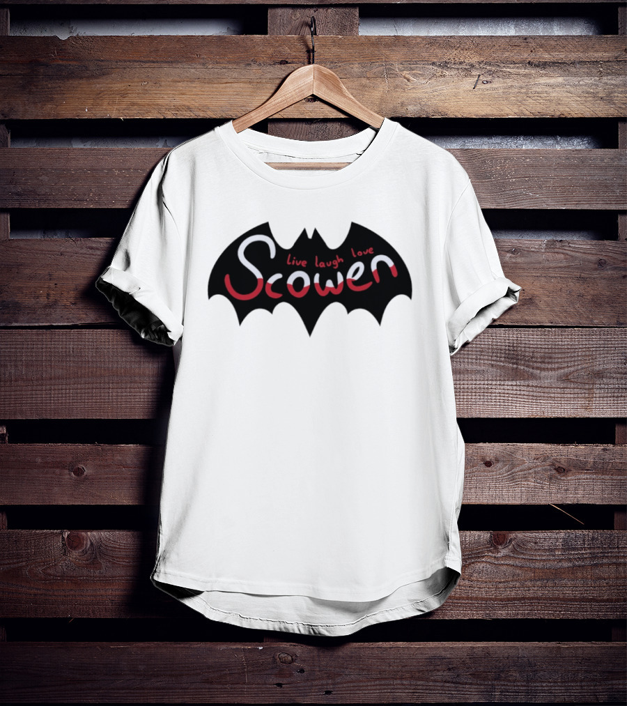 Bat Scowen Live Laugh Love T-Shirt