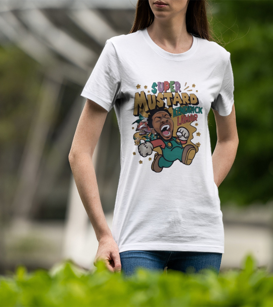 Super Mustard Kendrick Lamar 2026 Mustardverse Adventure T-Shirt
