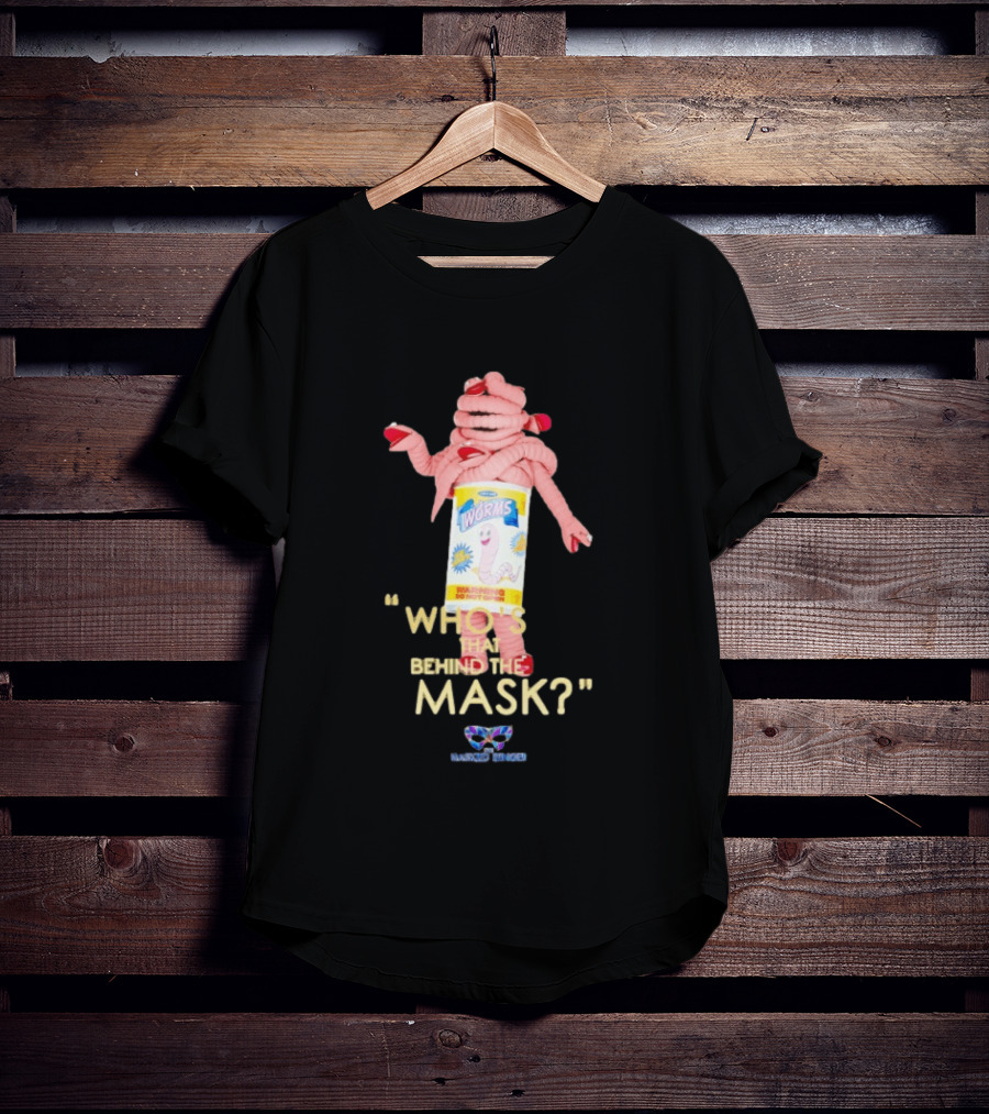 Can Of Worms Who's That Behind The Mask Kids T-Shirt