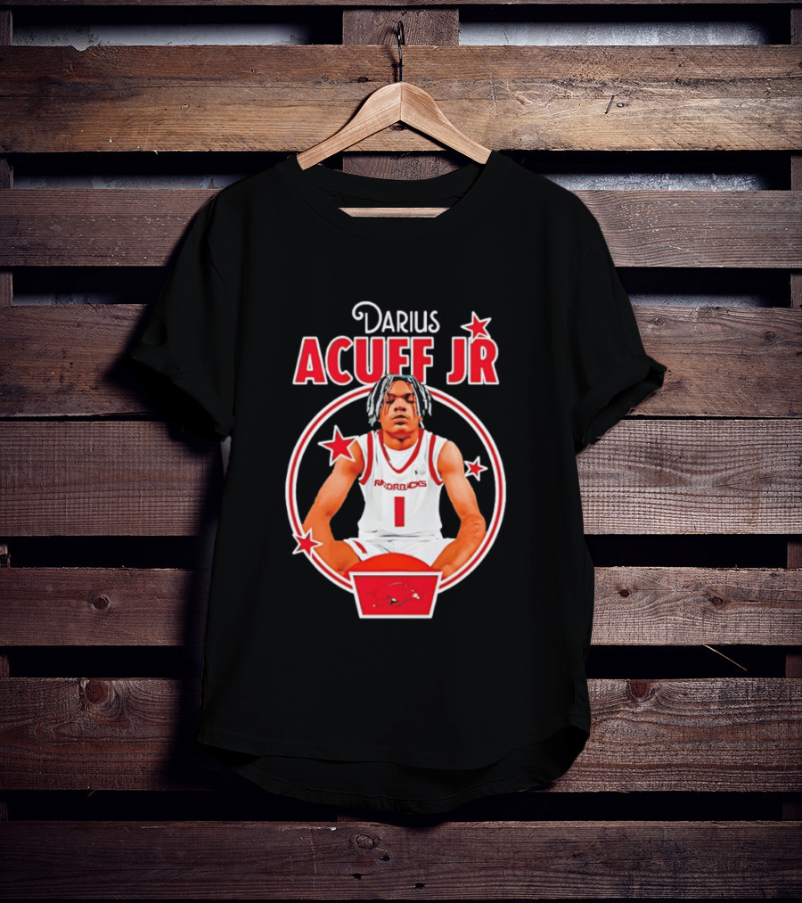 Darius Acuff Jr Arkansas Razorbacks Basketball Player Star Athlete T-Shirt