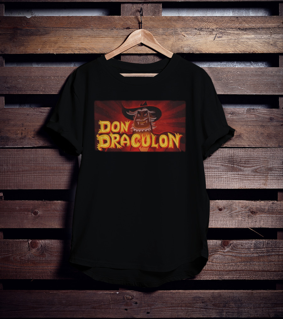 Don Draculon El Guapo Vs The Narco Vampires Retro Horror T-Shirt